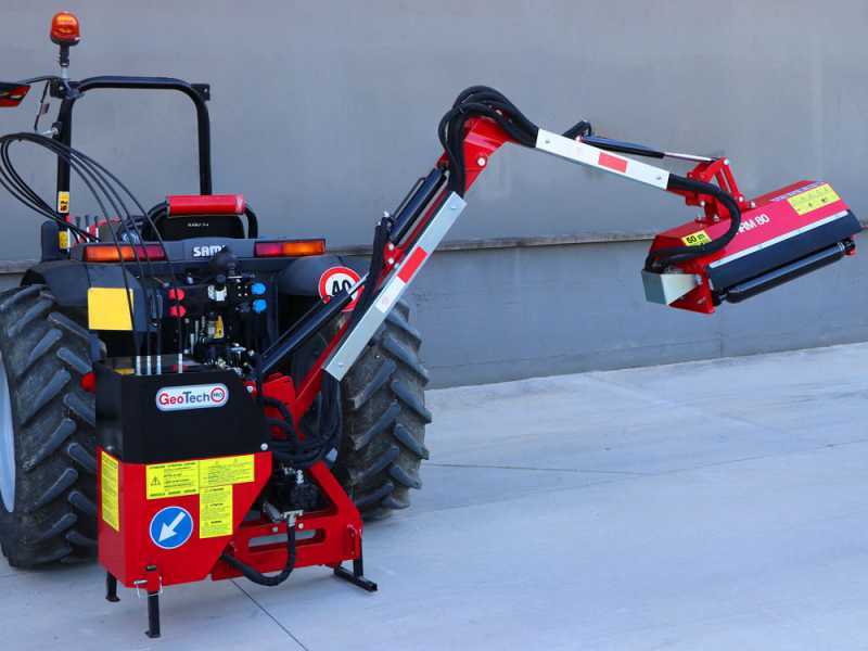 GeoTech-Pro HRM 100 - &Eacute;pareuse pour tracteur