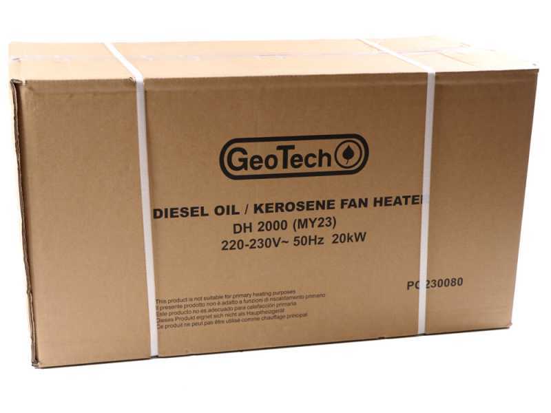 GeoTech DH 2000 - G&eacute;n&eacute;rateur d'air chaud diesel - &Agrave; combustion directe