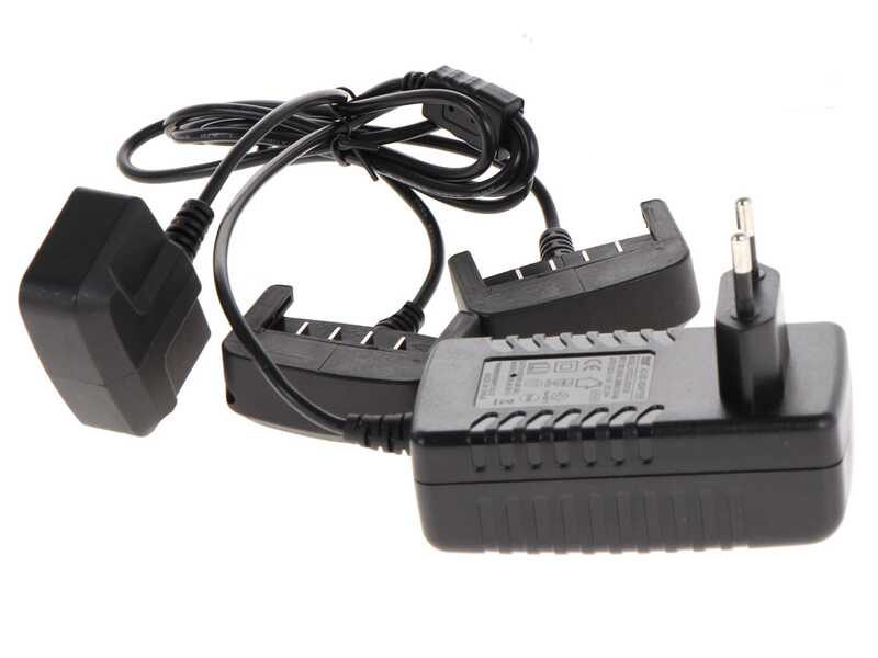 Volpi KV390 - S&eacute;cateur &eacute;lectrique de taille - 2x 21.6V 2.5Ah + Perche de rallonge