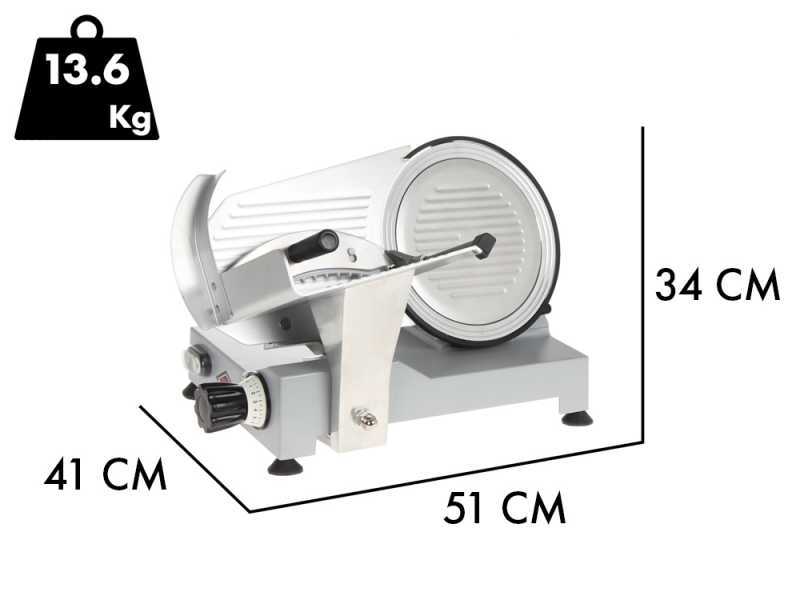 Celme ALFA 250 - Trancheuse &agrave; jambon avec lame en acier 250 mm