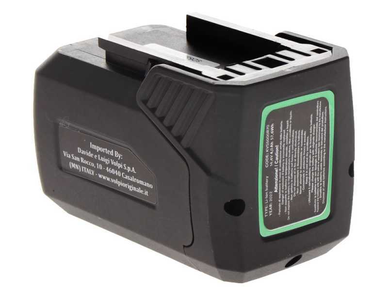 Volpi PVS5500 - &Eacute;lagueuse &agrave; batterie manuelle - 14.4V 4Ah