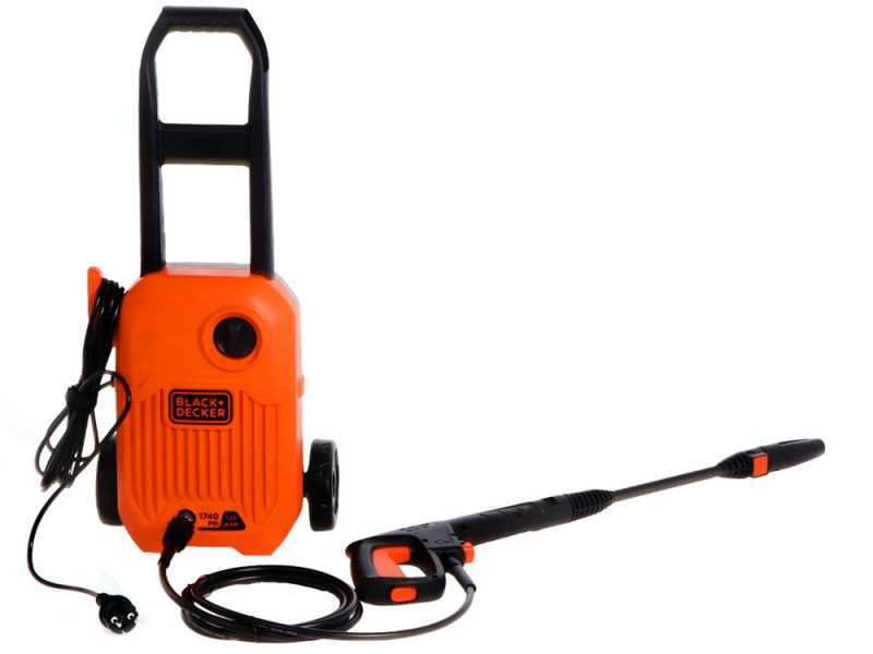 Black &amp; Decker BEPW1650-QS - nettoyeur haute pression &eacute;lectrique &agrave; eua froide - 120 bar max