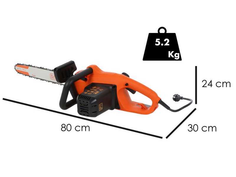 Black &amp; Decker BECS2245-QS -  Tron&ccedil;onneuse &eacute;lectrique 2200 W - guide de 45 cm