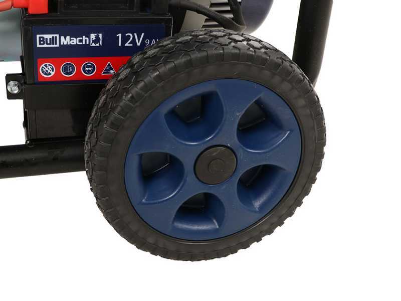 BullMach AMBRA 13800 E - Groupe &eacute;lectrog&egrave;ne sur chariot &agrave; essence avec AVR 10 Kw monophas&eacute; - Cadran ATS inclus