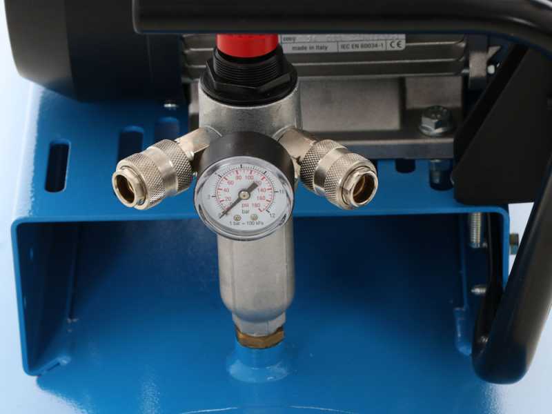 Compresseur d'air monophas&eacute; &agrave; courroie ABAC mod. A29B 100 CM3 s&eacute;rie LINE -  cuve 100 L