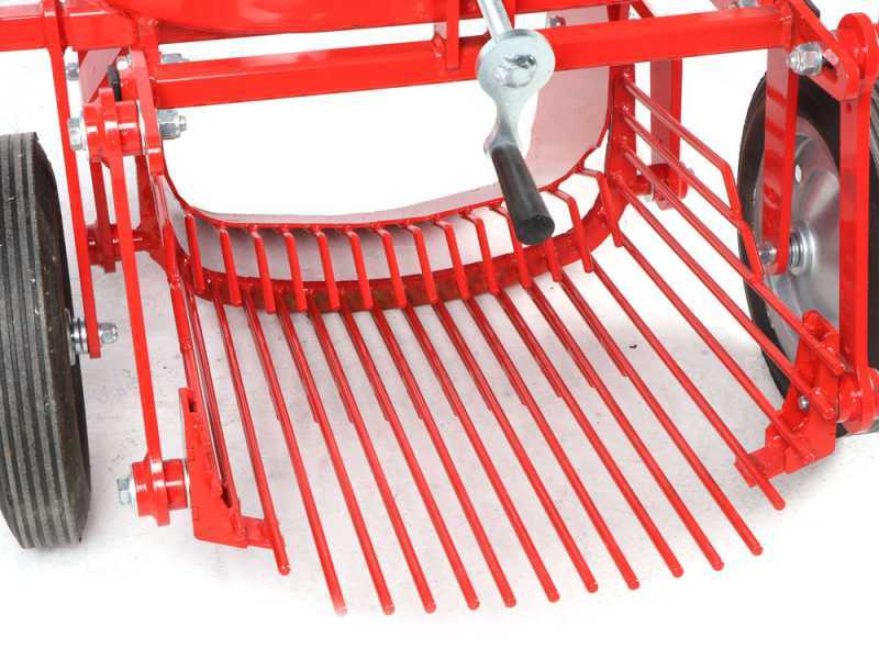 Arracheuse de pommes de terre DM 50 avec &eacute;jection arri&egrave;re - Tamis oscillant - Pour tracteurs avec attelage &agrave; trois points