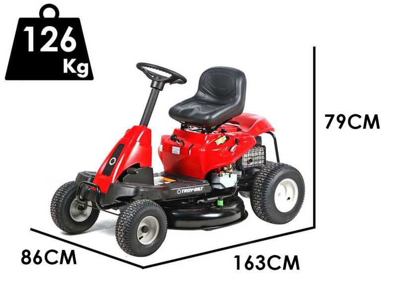 Troy-Bilt TB 76T-S - Tondeuse autoport&eacute;e - avec &eacute;jection lat&eacute;rale - Moteur de 382 cc - D&eacute;marrage &eacute;lectrique