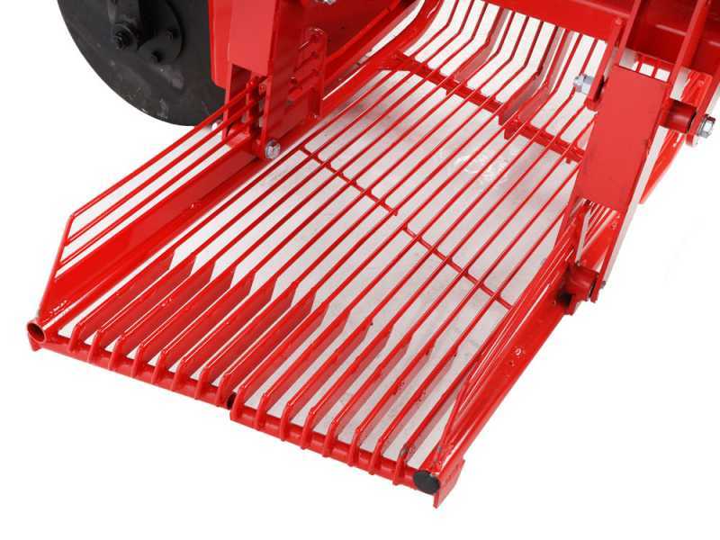 Arracheuse de pommes de terre DM 100 avec &eacute;jection lat&eacute;rale - Tamis oscillant - Pour tracteurs avec attelage &agrave; trois points