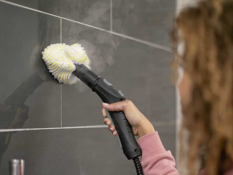 Karcher SC2 EasyFix EU - Nettoyeur &agrave; vapeur  - 2 niveaux de r&eacute;glage de la vapeur - Puissance 1500 W