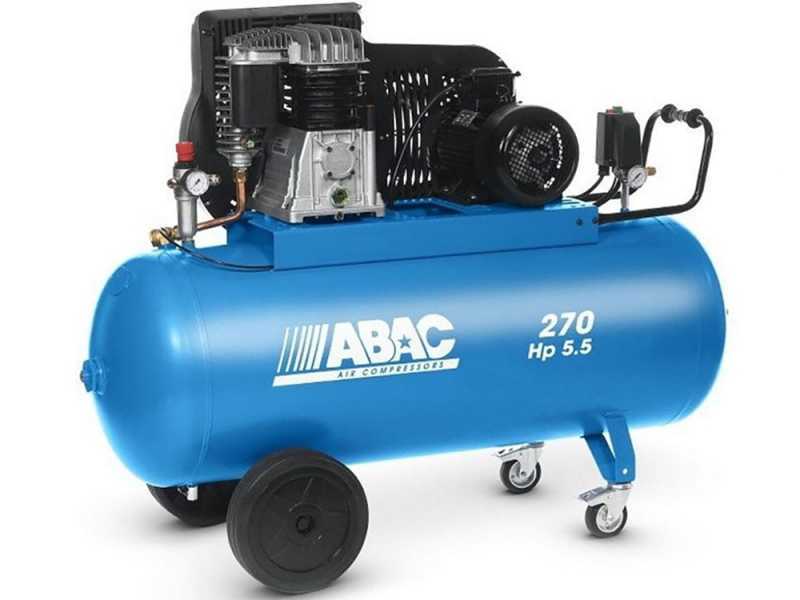 Abac B5900B 270 CT5,5 - Compresseur d'air triphas&eacute; professionnel &agrave; courroie - 270 L