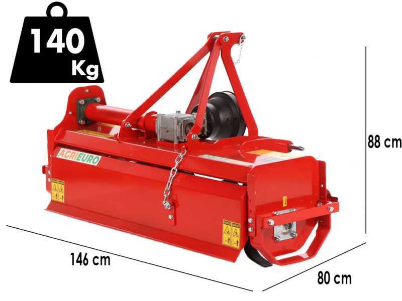 Premium Line Tango 125 - Fraise rotative pour tracteur - S&eacute;rie l&eacute;g&egrave;re - Attache fixe