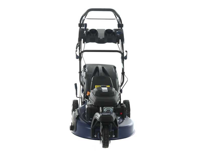 BullMach CERBERO - 53 - Tondeuse &agrave; gazon thermique autotract&eacute;e - Plateau de coupe 53 cm - 4 en 1