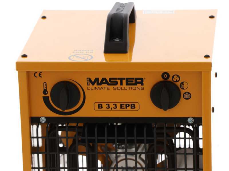 Master B 3.3 EPB - G&eacute;n&eacute;rateur d'air chaud &eacute;lectrique avec ventilateur  - Chauffage
