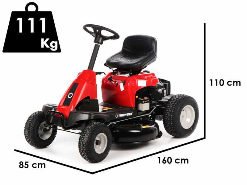 Troy-Bilt TB 60T-S SELECT - Tondeuse autoport&eacute;e - avec &eacute;jection lat&eacute;rale - Moteur de 196 cc - D&eacute;marrage &eacute;lectrique