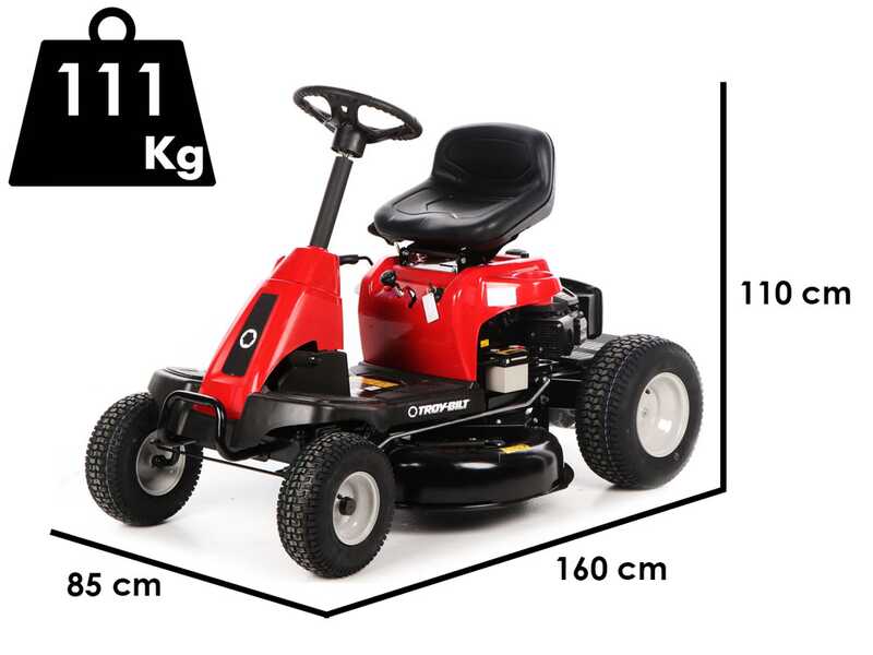 Troy-Bilt TB 60T-S SELECT - Tondeuse autoport&eacute;e - avec &eacute;jection lat&eacute;rale - Moteur de 196 cc