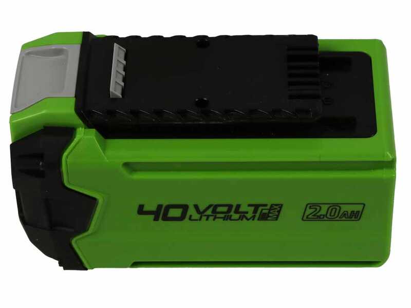 Greenworks GD40PSHK2 - Perche &eacute;lagueuse/Taille-haie sur perche de rallonge - 2 x 2Ah 40V
