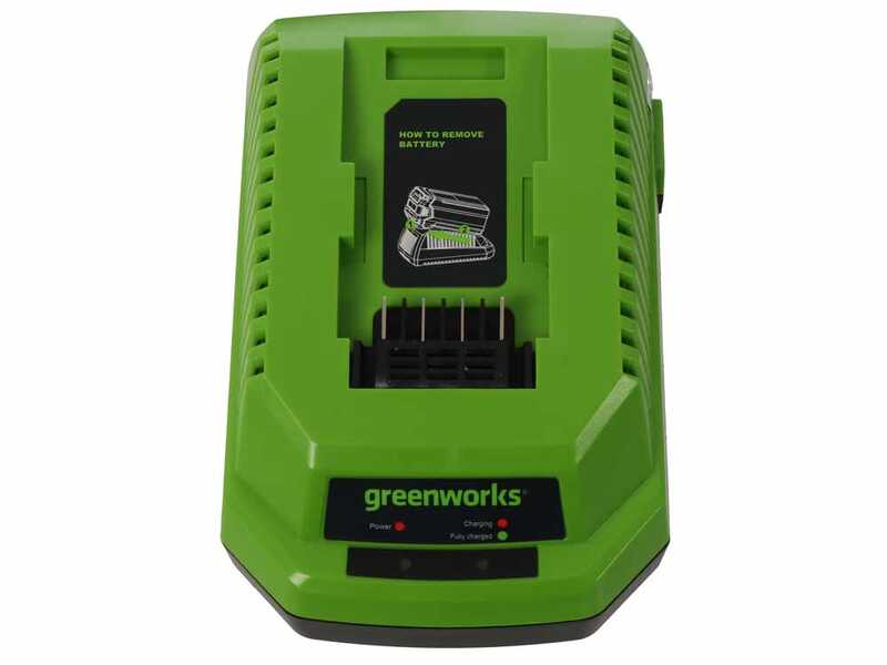 Greenworks GD40AB - Souffleur axial &agrave; batterie - 4 Ah 40 V
