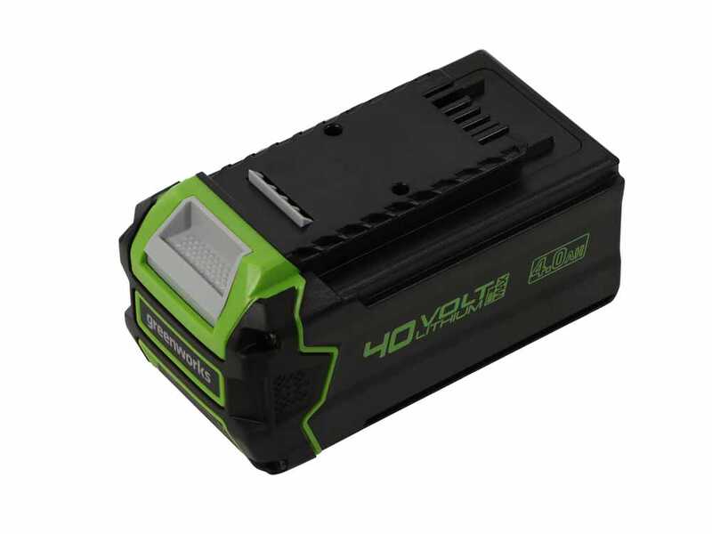 Greenworks GD40AB - Souffleur axial &agrave; batterie - 4 Ah 40 V