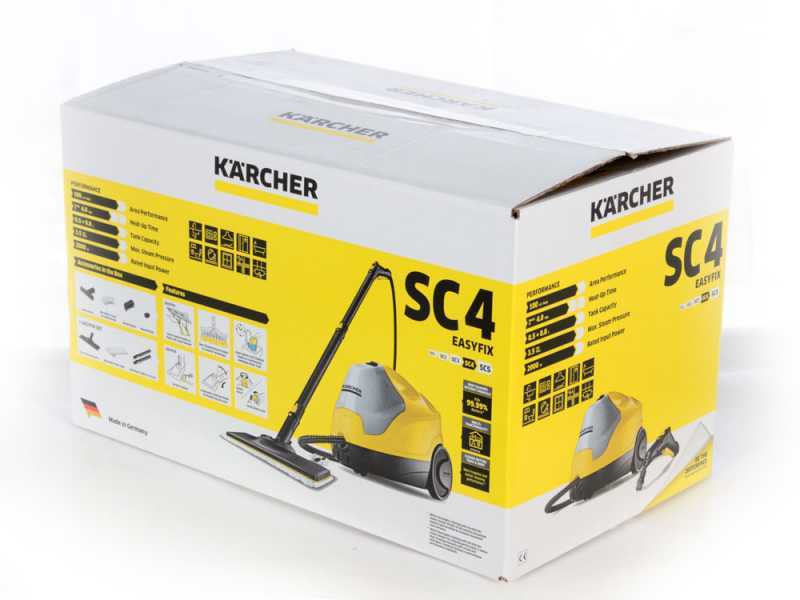 Nettoyeur vapeur Karcher SC 4 EasyFix - vapeur non-stop, r&eacute;servoir rechargeable