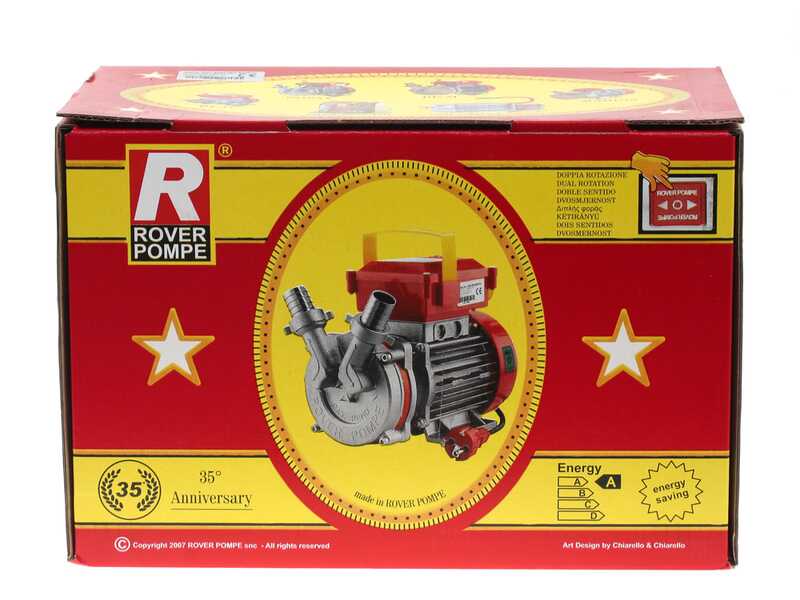 Rover Novax 30-M &ndash; Pompe &eacute;lectrique de transfert en alliage anticorrosion &ndash; Monophas&eacute;e &ndash; 230 V