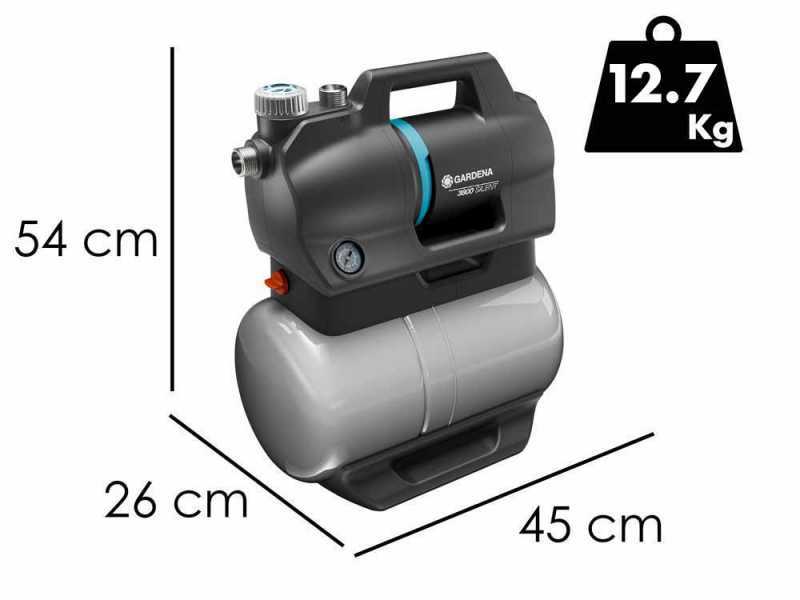 Gardena 3800 Silent - Pompe Autoclave - 600 W - 3.800 L/h