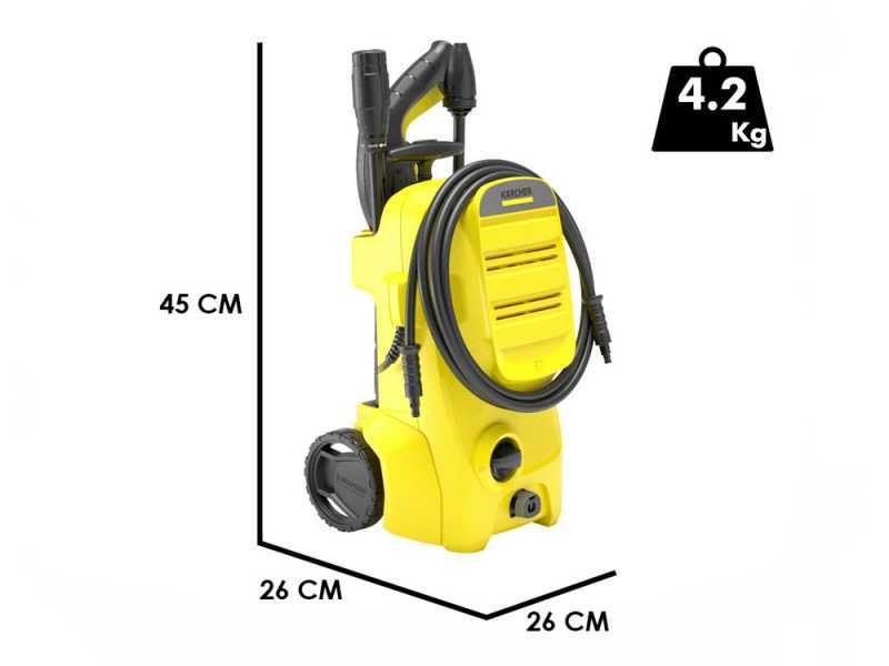 Karcher K3 Classic - Nettoyeur haute pression &agrave; eau froide - 120 Mbar - 380 Lt/h