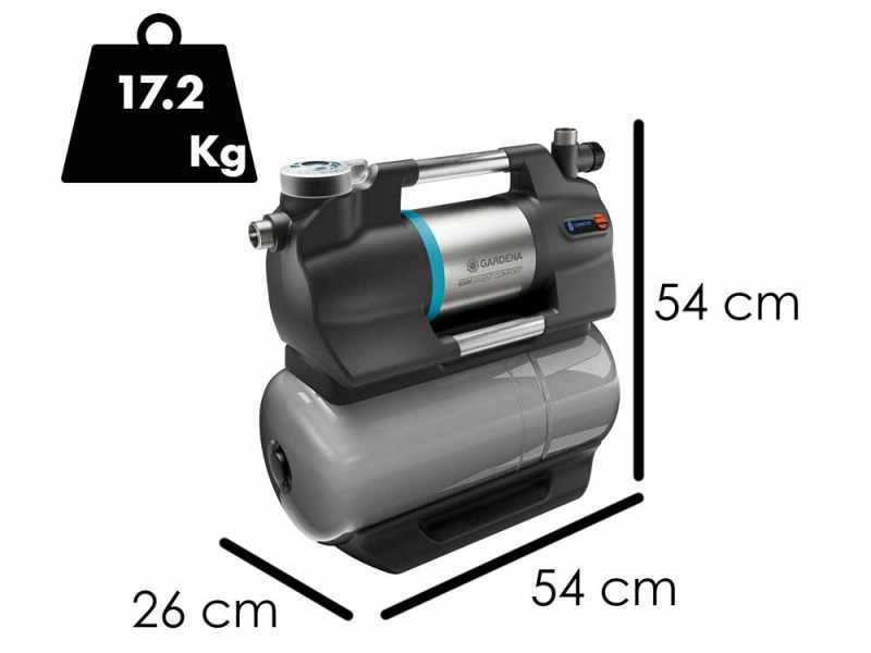 Gardena 6300 SilentComfort - Pompe Autoclave - 1050 W - 6.300 L/h