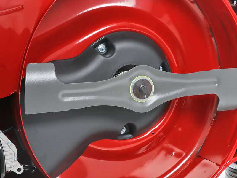 Weibang WBMWB537SC - Tondeuse &agrave; gazon thermique tract&eacute;e - 2en1 - Moteur de 196cc