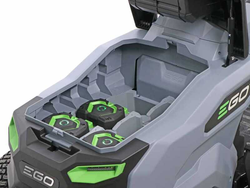 PROMO EGO TR4201 E - Tracteur tondeuse &agrave; batterie - 56V / 40Ah