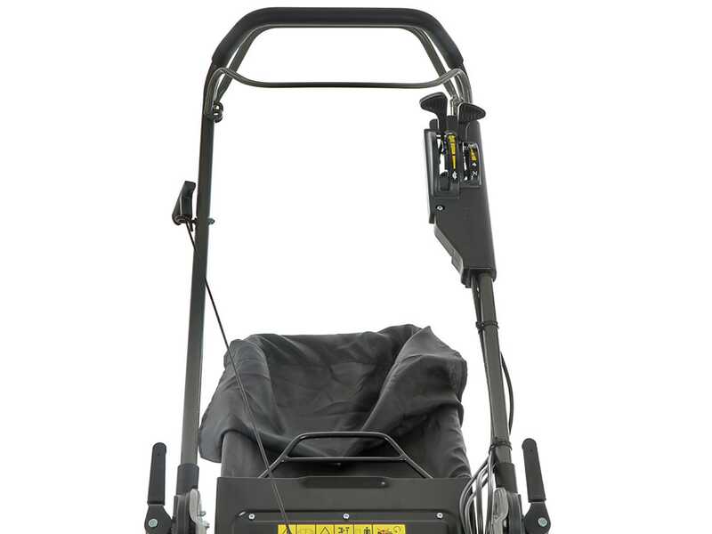 Weibang WBMWB507SCV3 - Tondeuse &agrave; gazon thermique tract&eacute;e - 4en1 - Moteur de 196cc