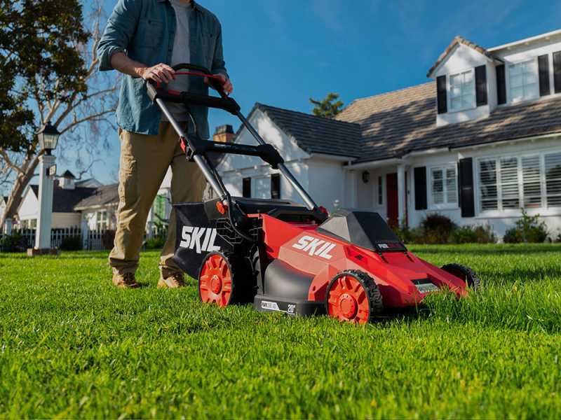 Skil 0180 AA - Tondeuse &agrave; batterie - 40V/5ah - Coupe 49 cm