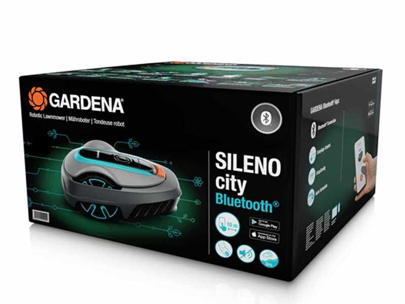 Gardena Smart SILENO City 250 - Robot tondeuse - Gestion avec Gardena Smart app - Largeur coupe 16 cm