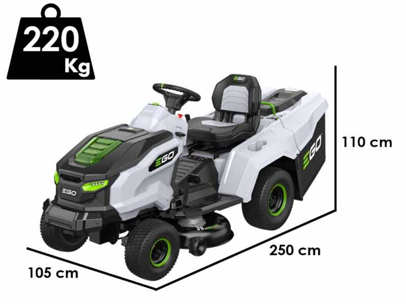 PROMO EGO TR 3801 E - B - Tondeuse autoport&eacute;e &agrave; batterie avec bac de ramassage - 56 V - 40 Ah