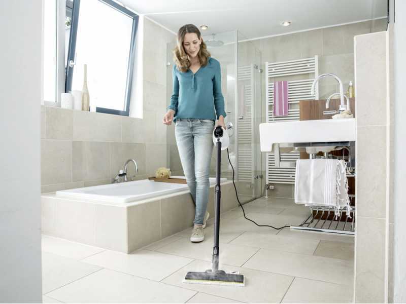 Karcher SC1 EasyFix - Nettoyeur &agrave; vapeur - puissance 1200 watt - pratique et l&eacute;ger