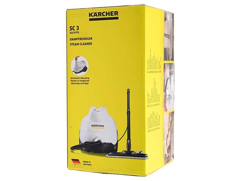 Karcher SC 3 EasyFix - Nettoyeur vapeur - vapeur non stop, r&eacute;servoir rechargeable - 1900 W
