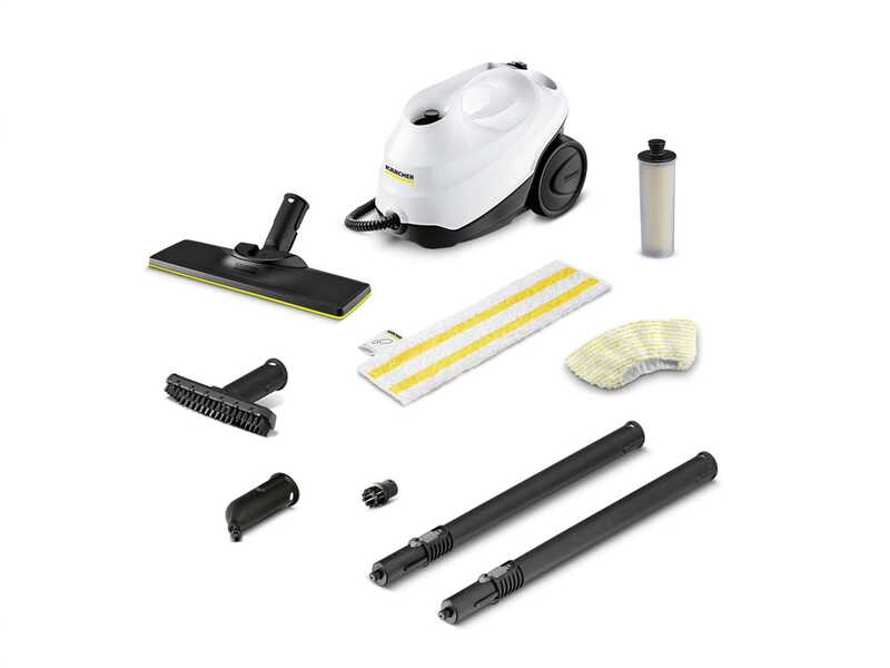 Karcher SC 3 EasyFix - Nettoyeur vapeur - vapeur non stop, r&eacute;servoir rechargeable - 1900 W