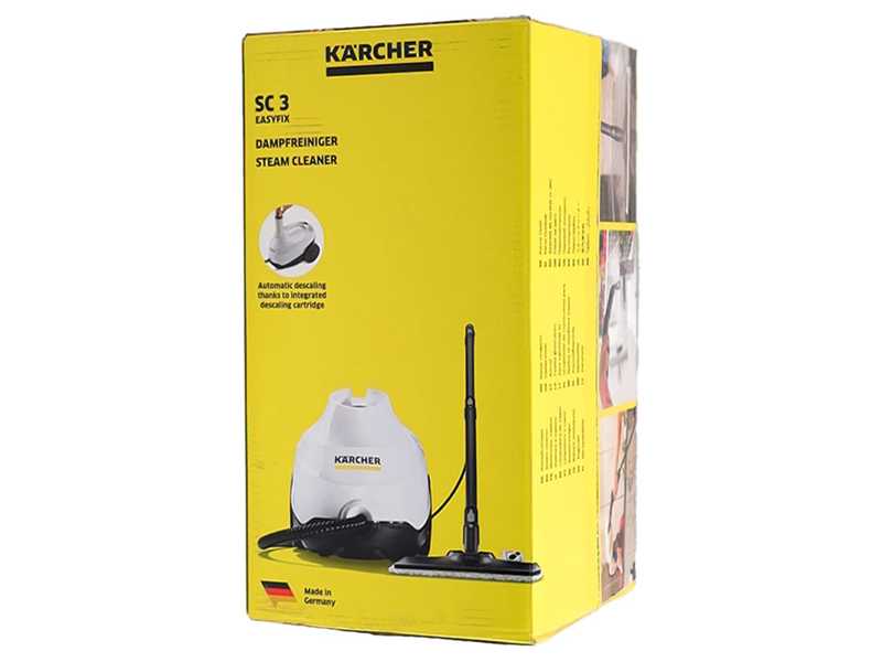 Karcher SC 3 EasyFix - Nettoyeur vapeur - vapeur non stop, r&eacute;servoir rechargeable - 1900 W