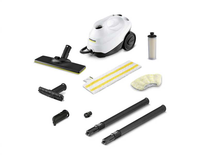 Karcher SC 3 EasyFix - Nettoyeur vapeur - vapeur non stop, r&eacute;servoir rechargeable - 1900 W