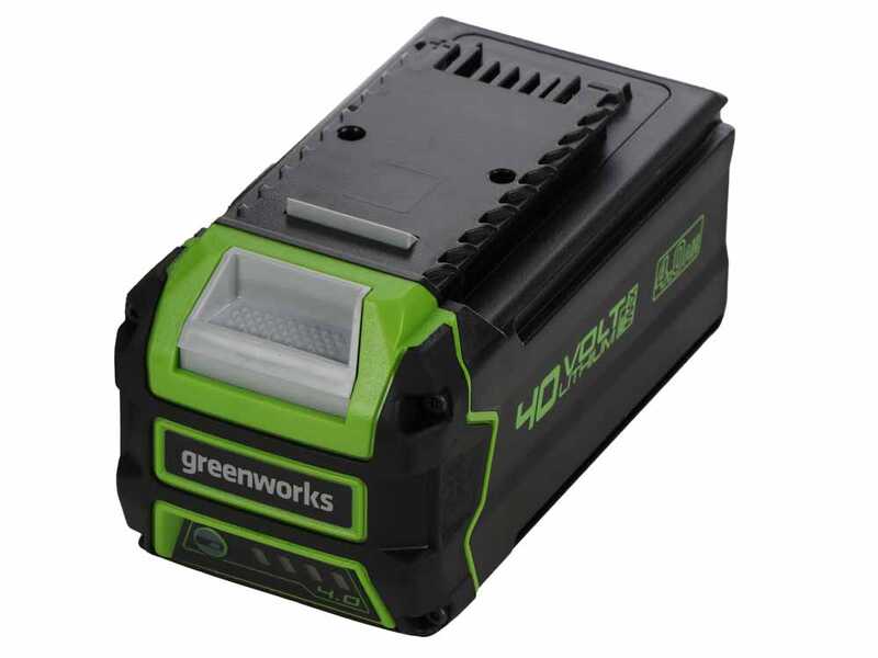 Greenworks GD40BVII - Souffleur - Aspirateur &agrave; batterie - 40 V / 4 Ah