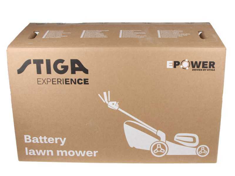 Stiga Collector 543 AE Kit - Tondeuse &agrave; gazon &agrave; batterie - 48V/4Ah - Coupe 41 cm