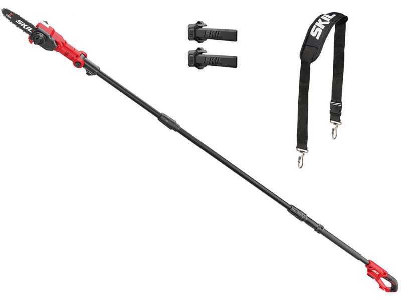 Skil 0650 CA - &Eacute;lagueuse sur perche &agrave; batterie - 20V/2.5 Ah