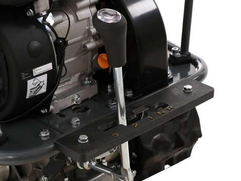 GTM GTS 1300 RG TRACK - Broyeur de branches autotract&eacute; &agrave; chenilles - Moteur Loncin G420F