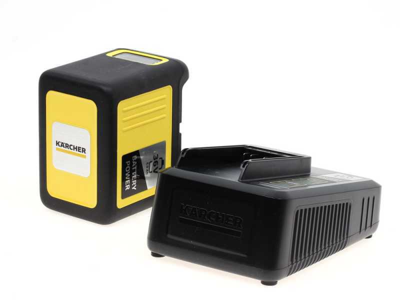 Karcher KM 70/25 C Bp 2SB - Balayeuse &agrave; batterie - 5Ah 36V - avec bac de ramassage