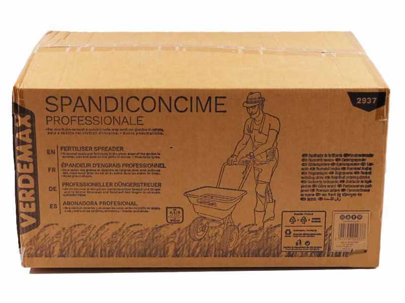 Verdemax SP300 - Semoir manuel &agrave; pouss&eacute;e - &Eacute;pandeur d'engrais