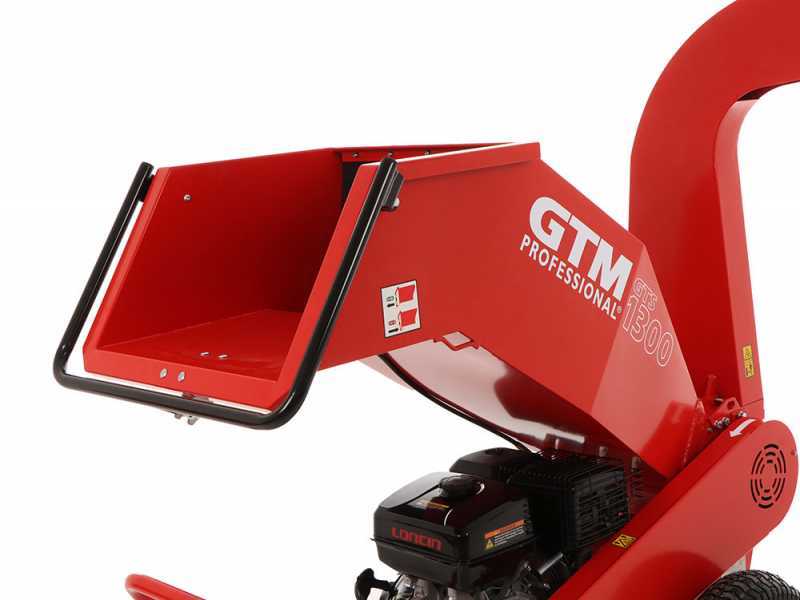 GTM GTS 1300 G-E  - Broyeur de branches thermique - Moteur Loncin G420FD
