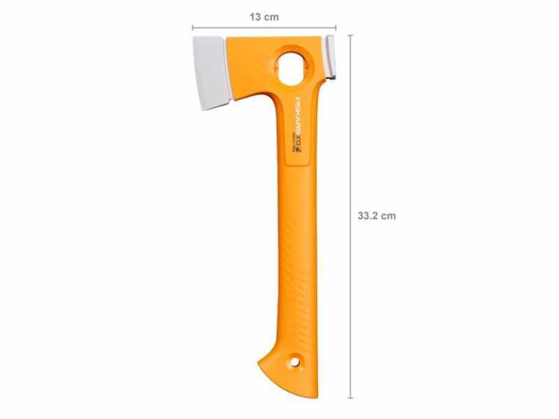 Fiskars X-Series X13 - Hache de randonn&eacute;e ultra-l&eacute;g&egrave;re - 33 cm