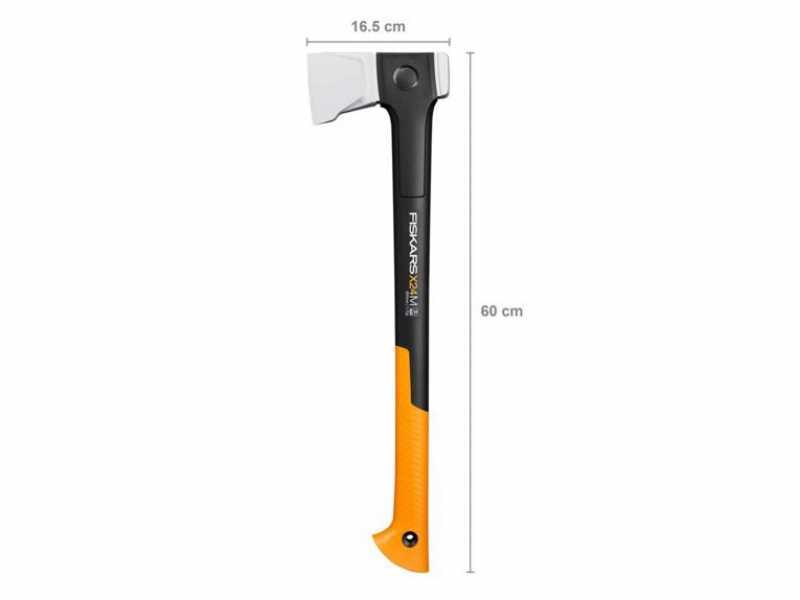 Fiskars X-Series X24 - Hache &agrave; fendre - lame M - 60 cm