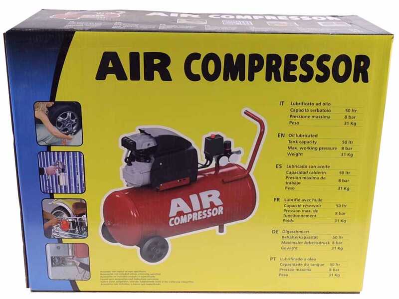Fiac Stratos 50 - Compresseur d'air &eacute;lectrique - Moteur 2 CV - 50 L