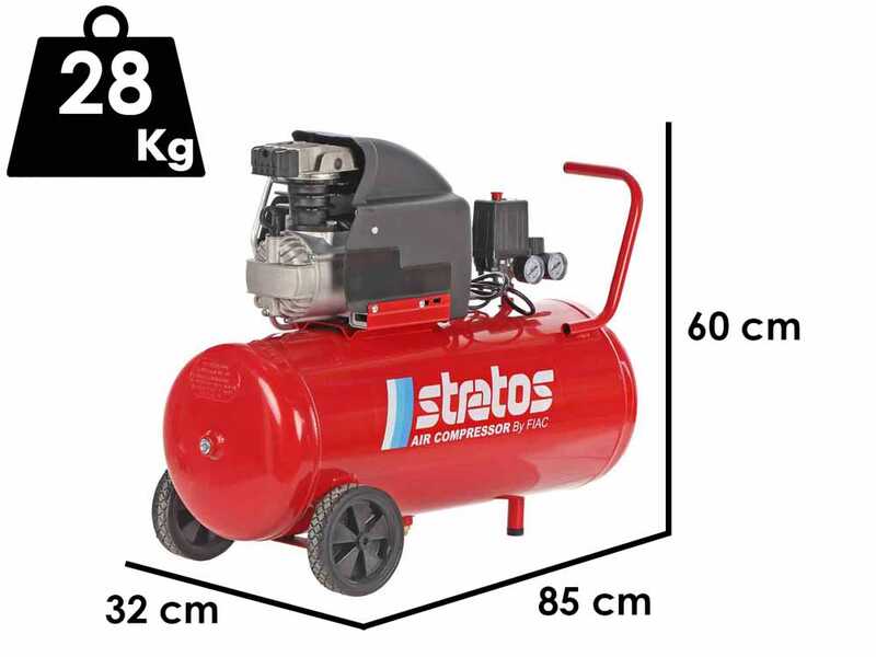 Fiac Stratos 50 - Compresseur d'air &eacute;lectrique - Moteur 2 CV - 50 L