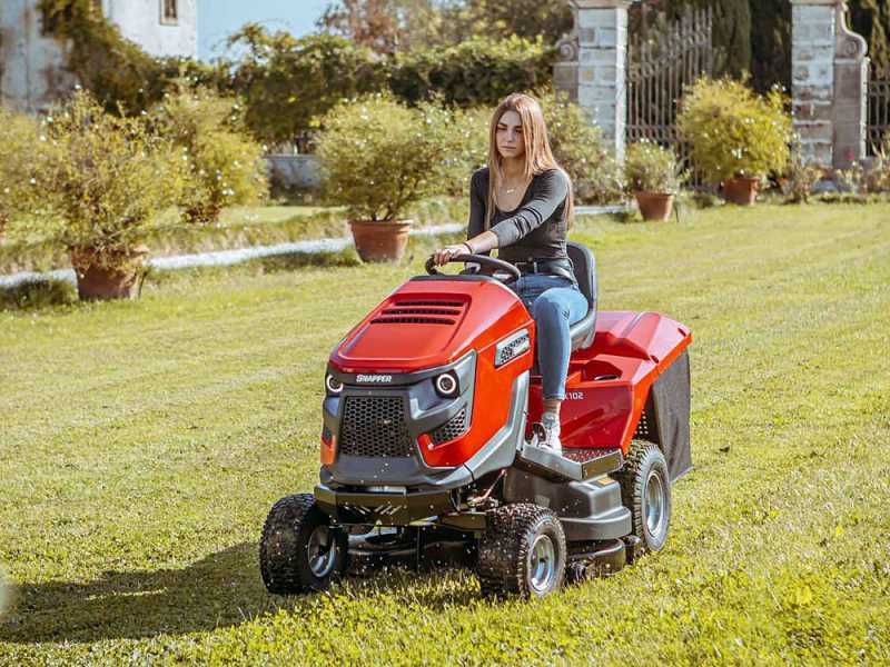 Snapper RPX102 - Tondeuse autoport&eacute;e - Briggs&amp;Stratton 656cc - Bac de ramassage